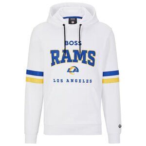 Los Angeles Rams BOSS X NFL Touchdown Pullover Hoodie NWT XL